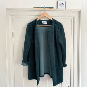New Collection Women’s Cardigan, Small/Medium, Green/Blue